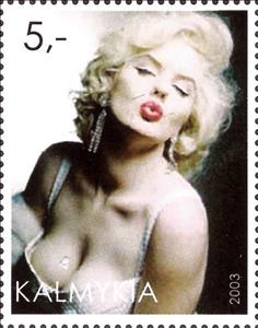 Stamp, Marilyn Monroe, Cinderellas,  , Actors, Famous People