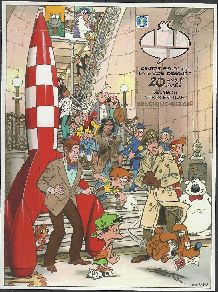 Block 20 Years Belgian Comics Museum