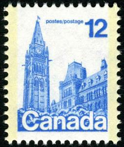 Stamp, Houses of Parliament, Canada,  , Buildings, Government Buildings, Parliaments, Towers