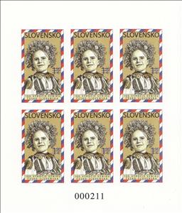Mini Sheet, Centenary of the establishment of Czechoslovakia, Slovakia,  , Anniversaries and Jubilees, First World War