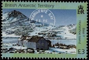 Stamp, Base Y - Horseshoe Island, British Antarctic Territory (BAT),  , Landscapes, Science