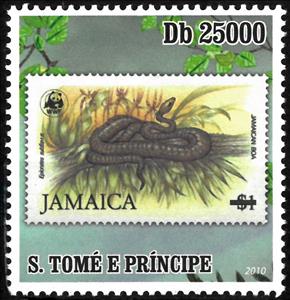 Stamp, Stamp on the stamp, Cinderellas,  , Animals (Fauna), Snakes, Stamps
