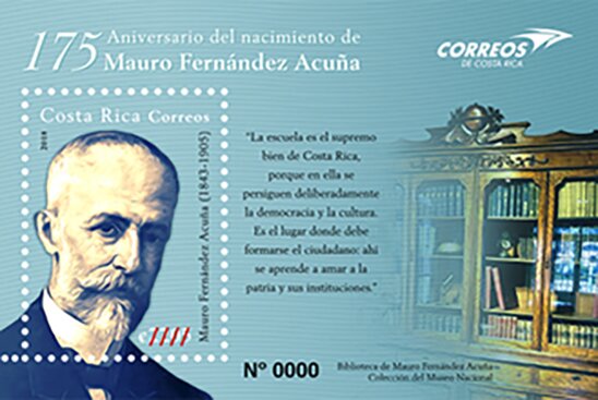 175th Anniversary of birth of Mauro Fernández Acuña