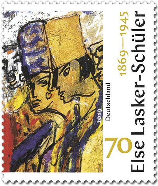 150th Anniversary of birth of Else Lasker-Schüler, Artist