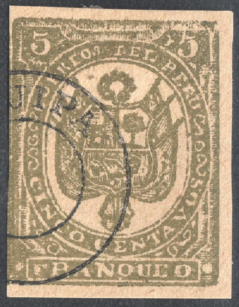 Coat of Arms Overprinted