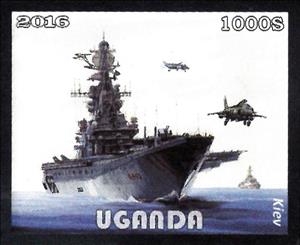 Stamp, Kiev, Cinderellas,  , Warships
