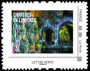 Souvenir Sheet, Chartres en lumieres, France,  