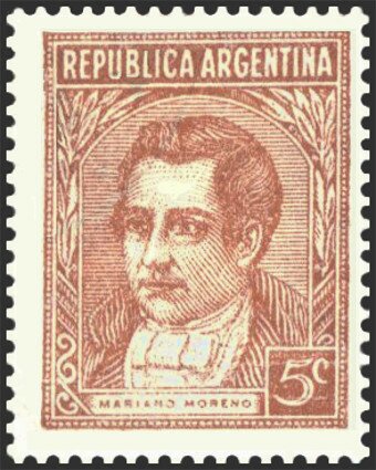 Mariano Moreno (1778-1811), POlitician, Writer