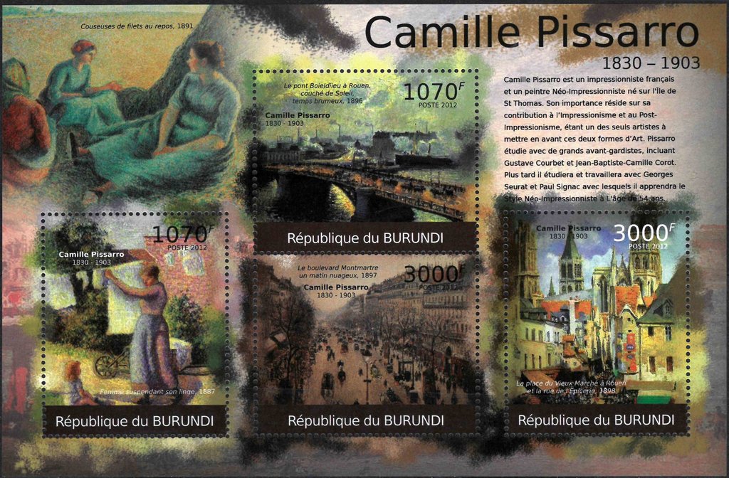 Paintings by Camille Pissarro