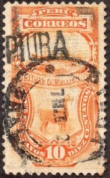 Postage Due stamp Overprinted