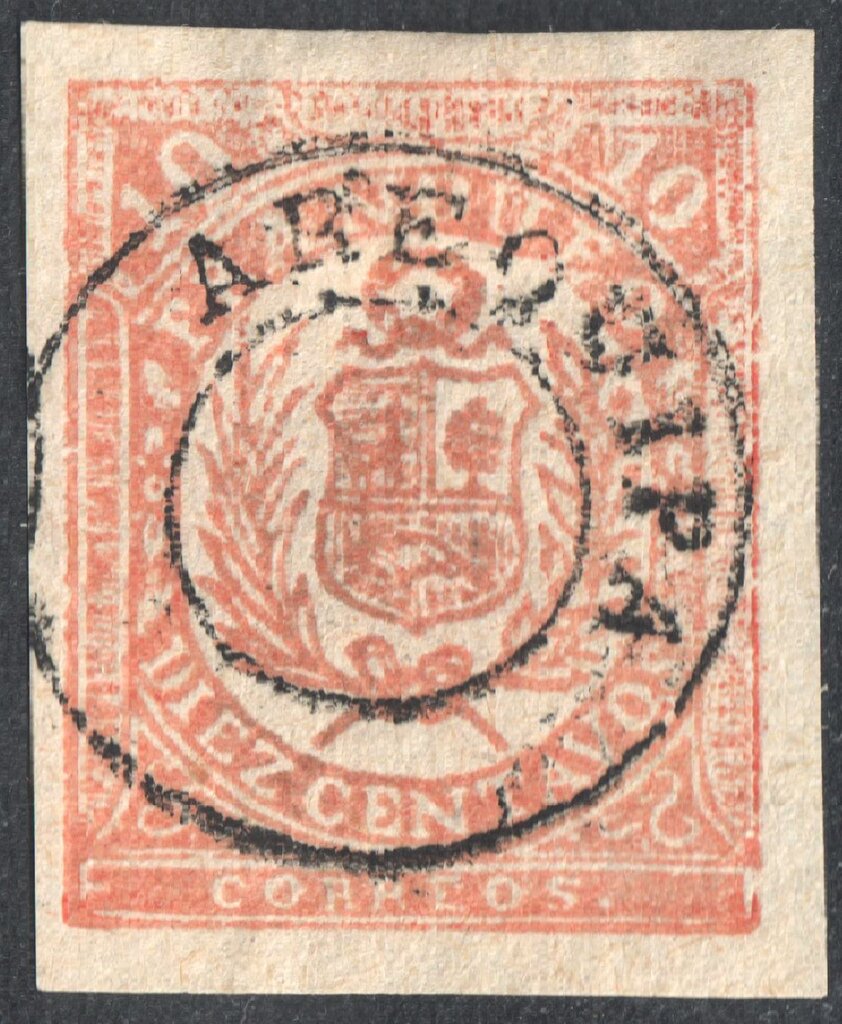 Coat of Arms Overprinted