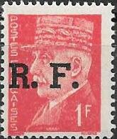 Stamp, Marshal Philippe Petain (1856-1951), France,  , Generals, Uniforms