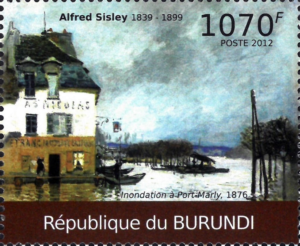 "Flood at Port-Marly" (1876)