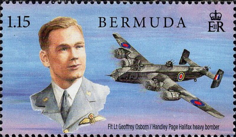Geoffrey Osborne & Handley Page Halifax