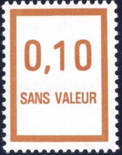 Timbre fictif de cours d'instruction