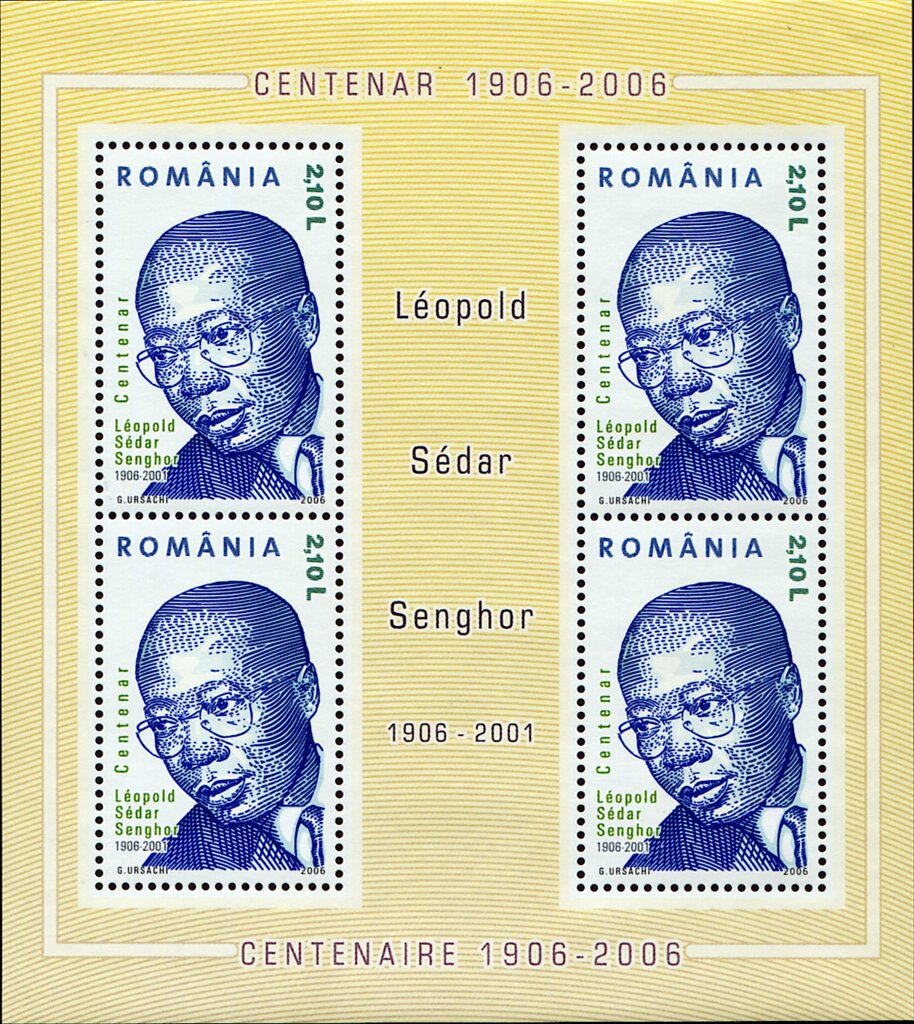 Léopold Sédar Senghor (1906-2001) S/S