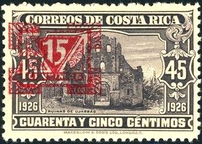Ruins of Ujarras - overprints