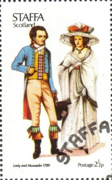 Lady and Muscadin 1789