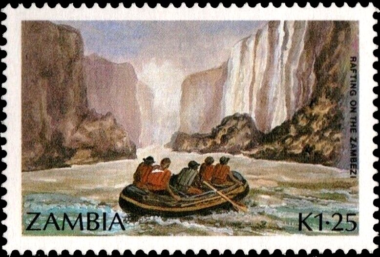 Rafting on Zambezi