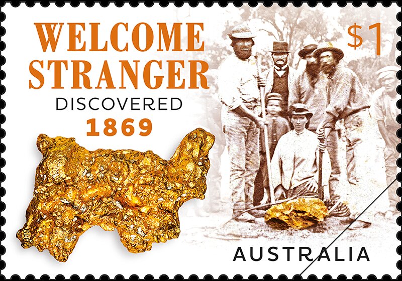 150th Anniversary of discovery of "Welcome Stranger" Gold