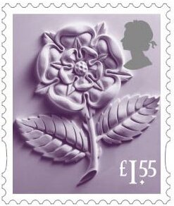 Stamp, Tudor Rose, United Kingdom of Great Britain & Northern Ireland,  , Roses