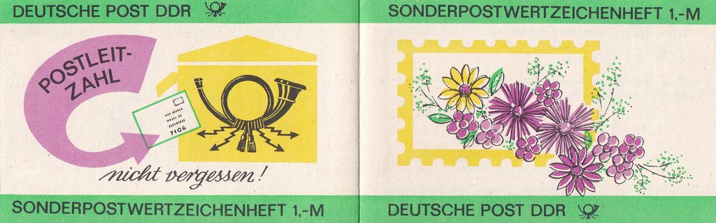 Booklet-Blumen (Sonderpostwertzeichen)