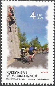 Stamp, Cycling, Northern Cyprus,  , Cycling