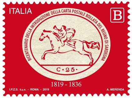 Bicentenary of the Sardinian Stamped Postal Card