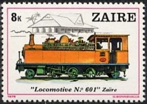 History of the railroads, depicting famous locomotives.