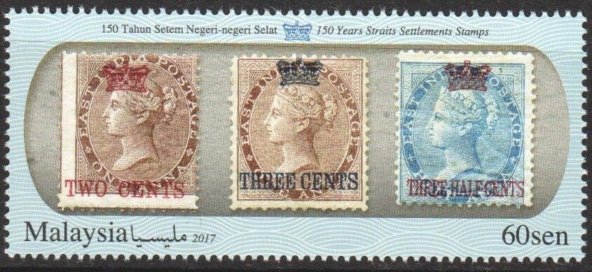 150th Anniversary of stamps of Straits Settlements
