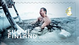 Swimming in Frozen Lake