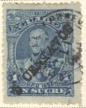 Stamp, Juan José Flores, Ecuador,  , Heads of State, Politicians