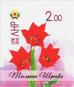 Stamp, Tulips (Tulipa schrenkii), Cinderellas,  , Flowers, Plants (Flora), Tulips