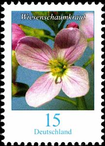 Stamp, Milkmaids (Cardamine pratensis), Germany, Federal Republic,  , Flowers, Plants (Flora)