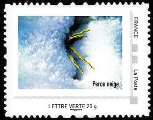 Stamp, Perce neige, France,  , Landscapes, Winter