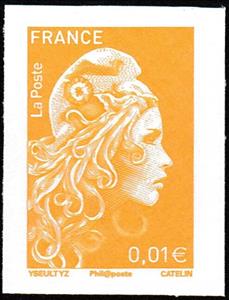 Stamp, Marianne, France,  , Famous People, Symbols