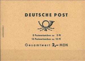 Booklet, Booklet Ulbricht, Walter, Germany, Democratic Republic,  , Famous People, Heads of State, Men, Politicians