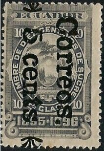 Fiscal Stamp Surcharged