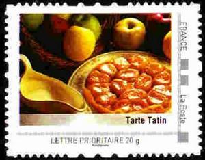 Stamp, Tarte Tatin, France,  , Candy, Food, Gastronomy