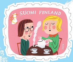 Stamp, Shared Pleasures, Finland,  