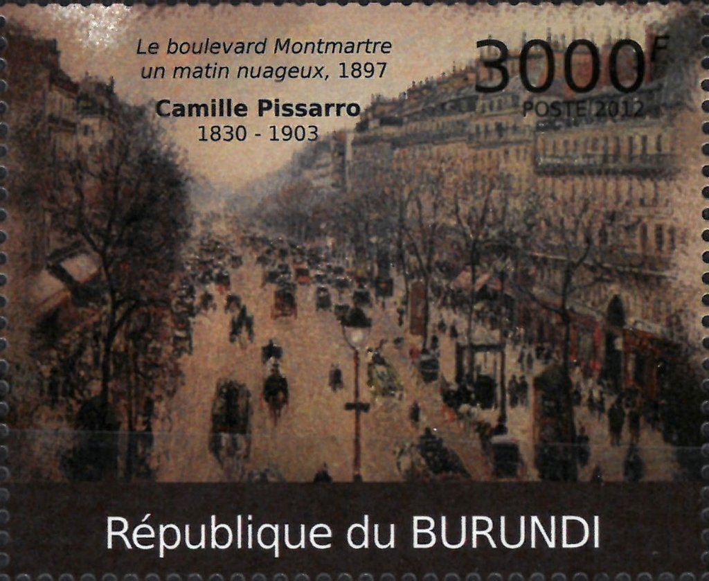 "The Boulevard Montmartre at Night" (1897)