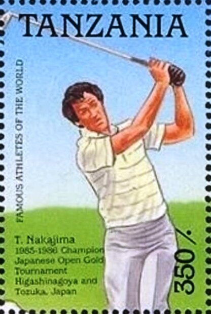 T. Nakajima, Japan, golfer