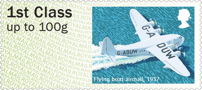 First Flying Boat Airmail 1937