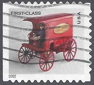 Toy Mail Wagon - First Class