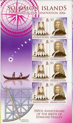 350th Anniversary birth Edmund Halley