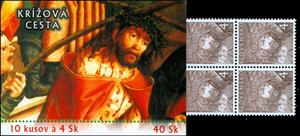 Booklet, Easter, Slovakia,  , Altar, Art, Easter, Paintings, Religion