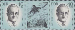 Gutter Pairs, Biedermann, Germany, Democratic Republic,  , Aquatic Sports, Athletes, Canoeing, Kayaking, Sports, Water