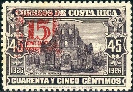 Ruins of Ujarras - overprints