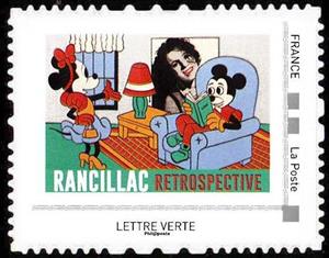 Stamp, The Art of Rancillac, France,  