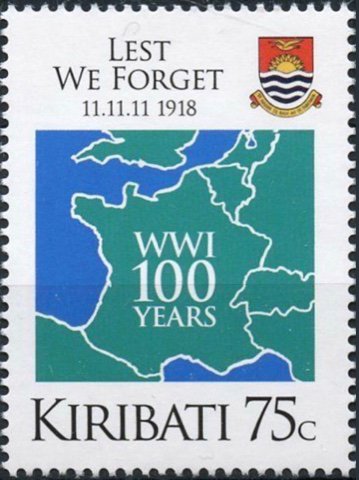 Centenary of the End of World War I